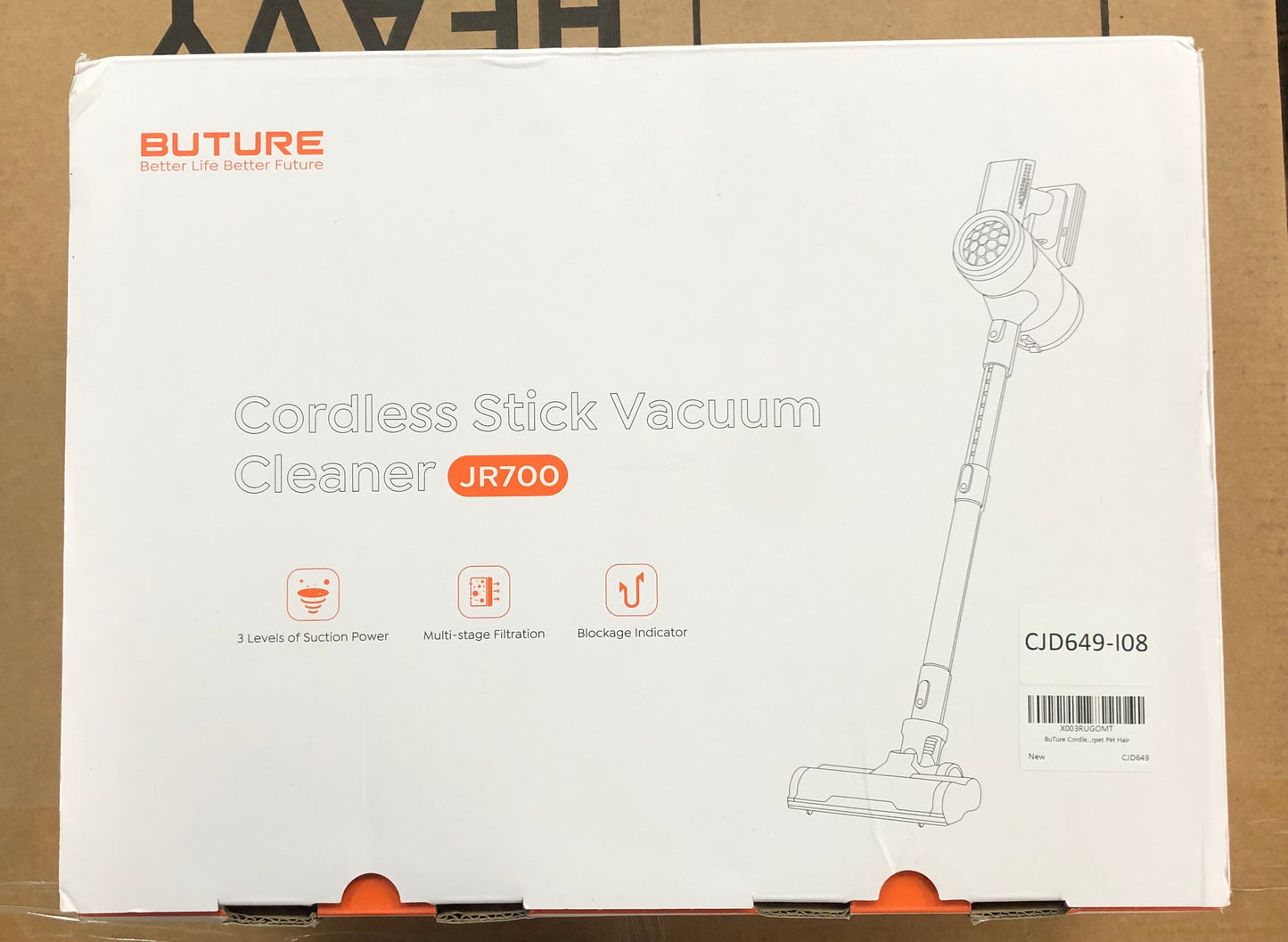 BuTure Cordless Vacuum Cleaner JR700