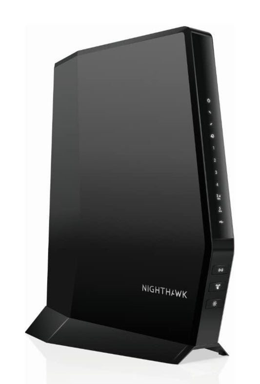 NETGEAR Nighthawk WiFi 6Cable Modem Router CAX30-100NAR Compatible with Xfinity, Spectrum, and Cox, AX2700 (Up to 2.7Gbps) DOCSIS 3.1