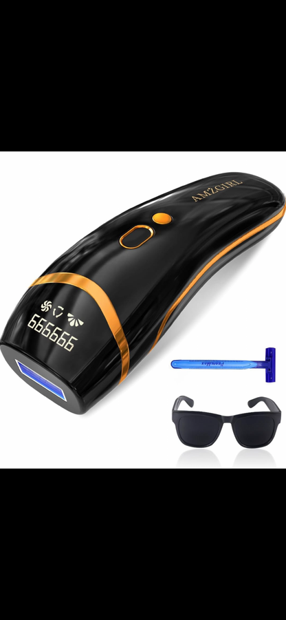 Laser Hair Removal for Women and Men Permanent IPL Hair Removal at-Home 999,999 Flashes Painless Hair Remover on Armpits Back Legs Arms Face Bikini Line