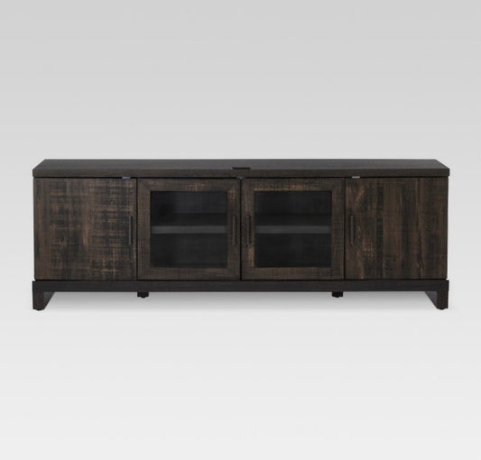 Storage TV Stand for TVs up to 75" Weathered Pine - Threshold™