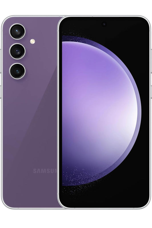 SAMSUNG Galaxy S23 FE AI Phone, 256GB Unlocked Android Smartphone, Long Battery Life, Premium Processor, Tough Gorilla Glass Display, Hi-Res 50MP Camera, US Version, 2023, Purple