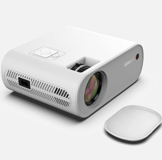 WiFi Projector 1080P HD Outdoor Mini Projector with Remote, 200" Screen Supported, Movie Home Theater for TV Stick, Video Games, PS4,HDMI, USB, AV, Laptop,PC, iOS & Android