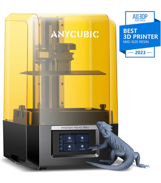 ANYCUBIC Photon Mono M5s 12K Resin 3D Printer, with Smart Leveling-Free, 3X Faster Printing Speed, 10.1" Monochrome LCD Screen