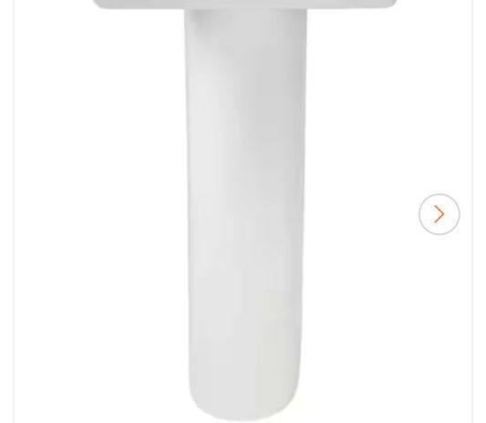 American Standard Boulevard or Tropic Pedestal Leg for Sink, White