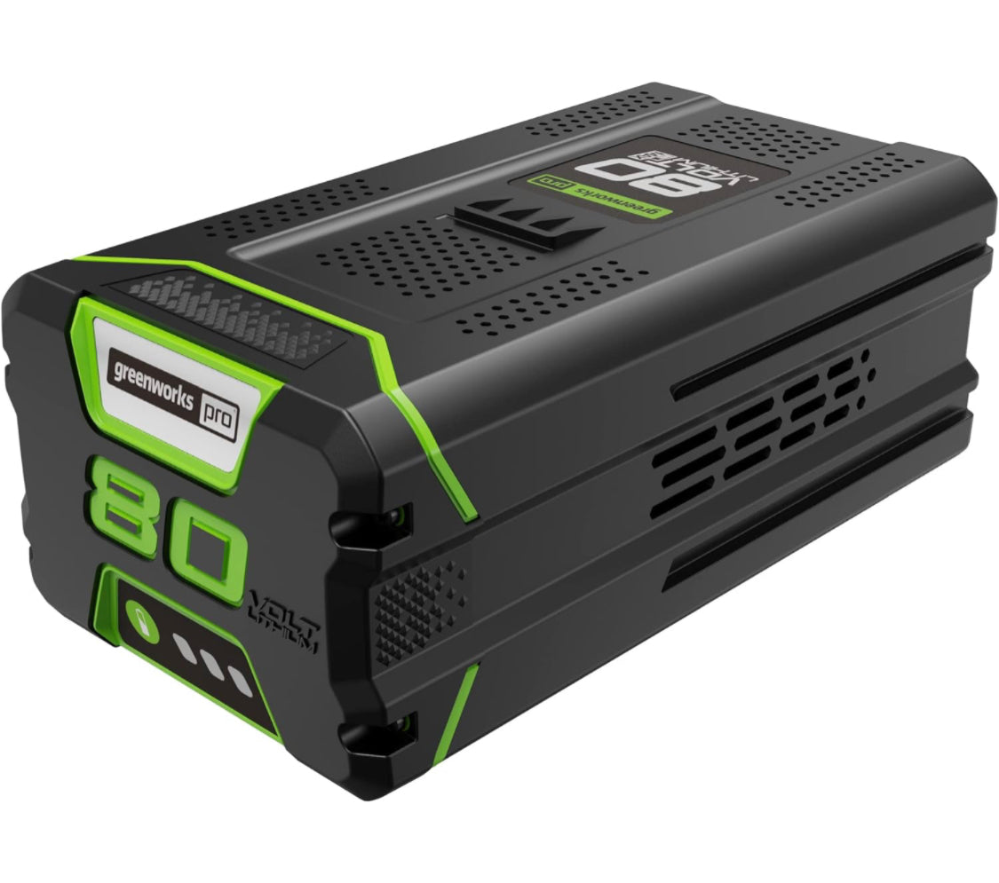 Greenworks PRO 80V 4.0Ah Lithium-Ion Battery ((Genuine Greenworks Battery / 75+ Compatible Tools)