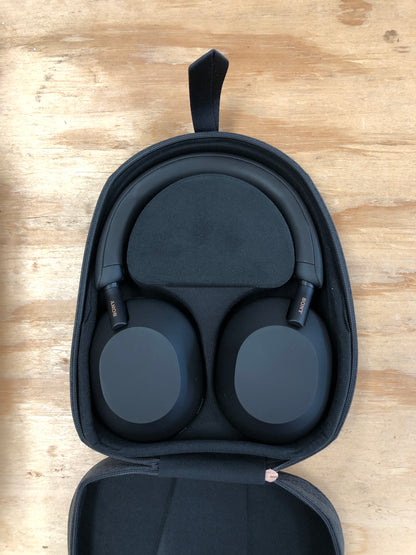 Sony The Best Wireless Noise Canceling Headphones with Auto Noise Canceling Optimizer, Crystal Clear Hands-Free Calling, and Alexa Voice Control, Black